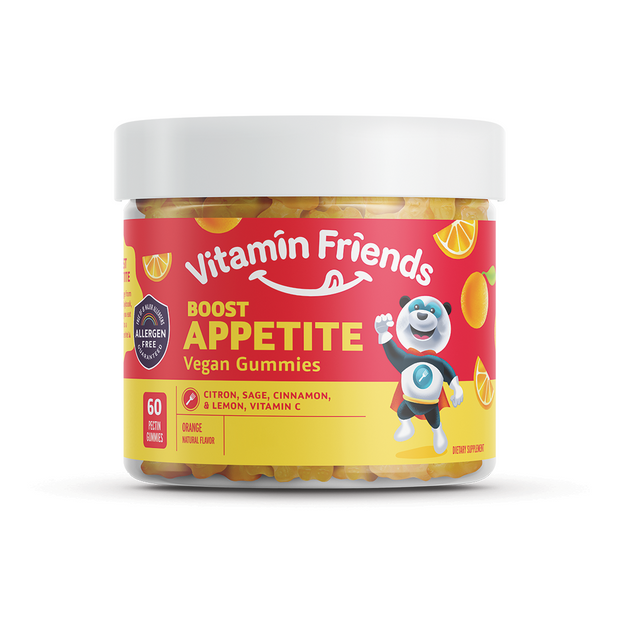 Vitamin Friends Kids Vegan Boost Appetite Gummies
