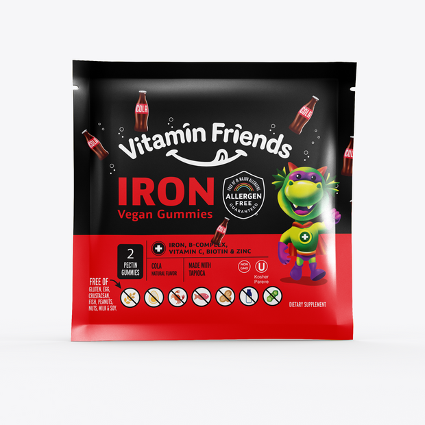 Kids Iron Cola - 2ct Single Serving Pouch