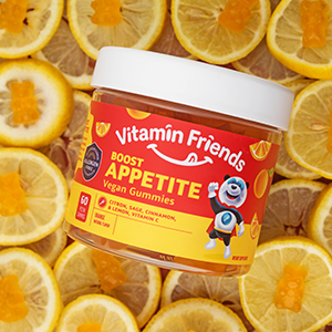 Vitamin Friends Kids Vegan Boost Appetite Gummies