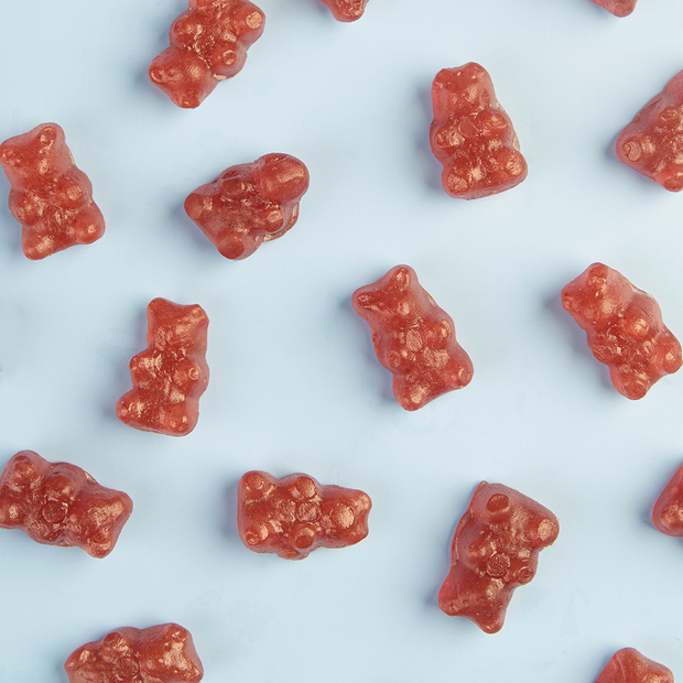 Vitamin Friends Kids Vegan Strawberry Jam Iron Gummies